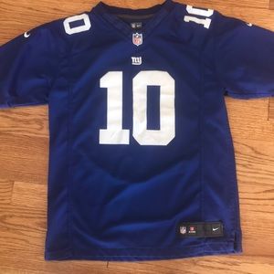 Nike NFL on field NY Giants Eli Manning Jersey LRG